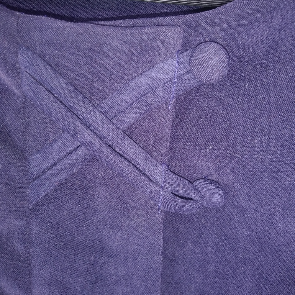 Dress Savvy 12 Purple Velvet Jacket Blazer - Picture 5 of 7